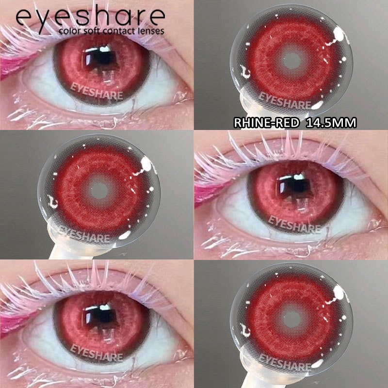 Eyeshare Softlens RHINE BLUE 14.5MM 1Pasang Lensa Kontak Big Eyes Cosplay Mata Halloween Softlen