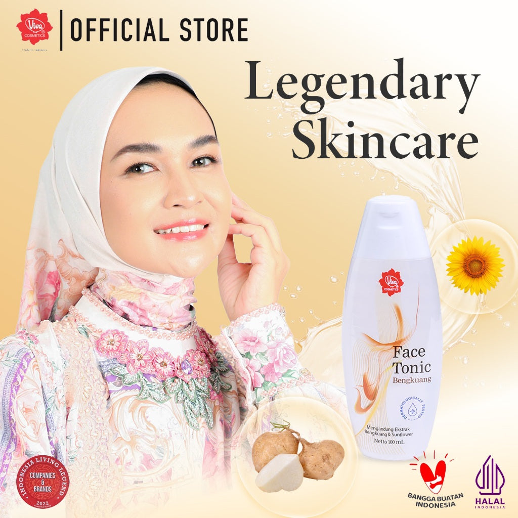 Viva Face Tonic Bengkuang (100 ml & 200 ml)