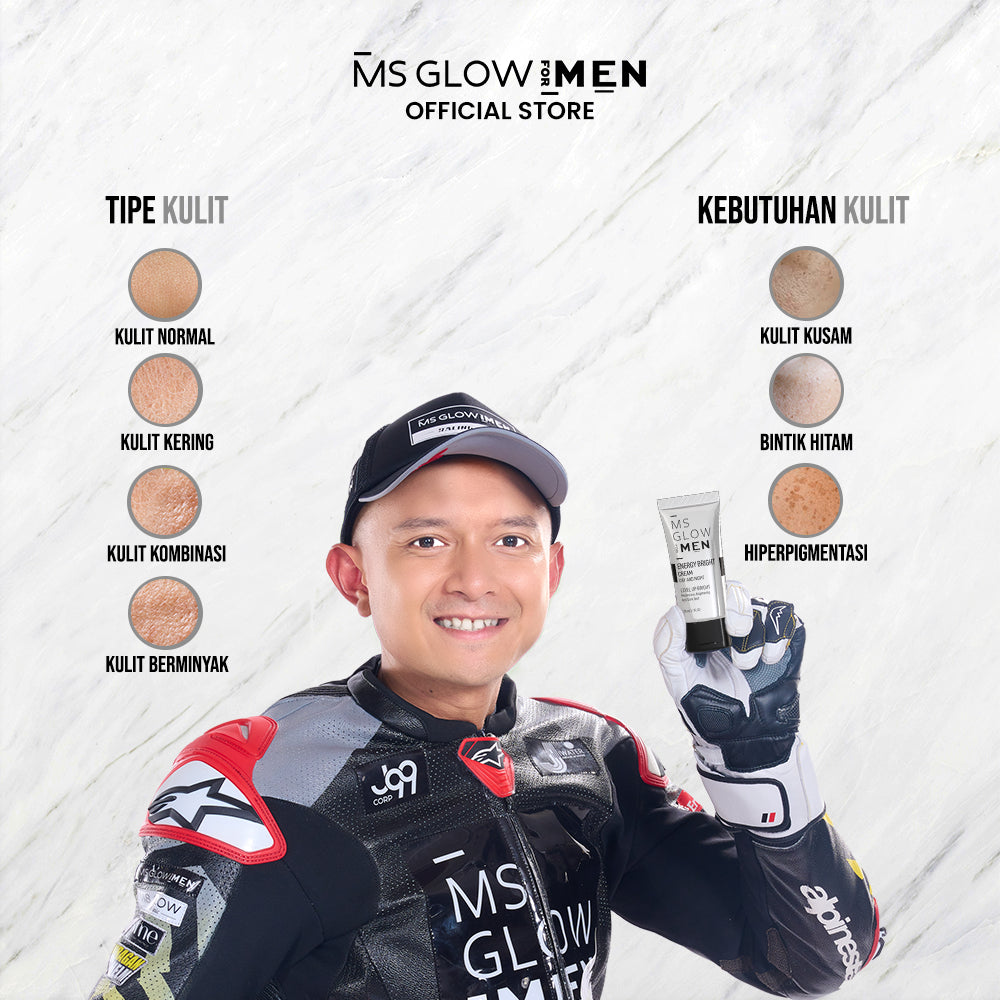 MS Glow For Men - Energy Bright Cream - 30 ml