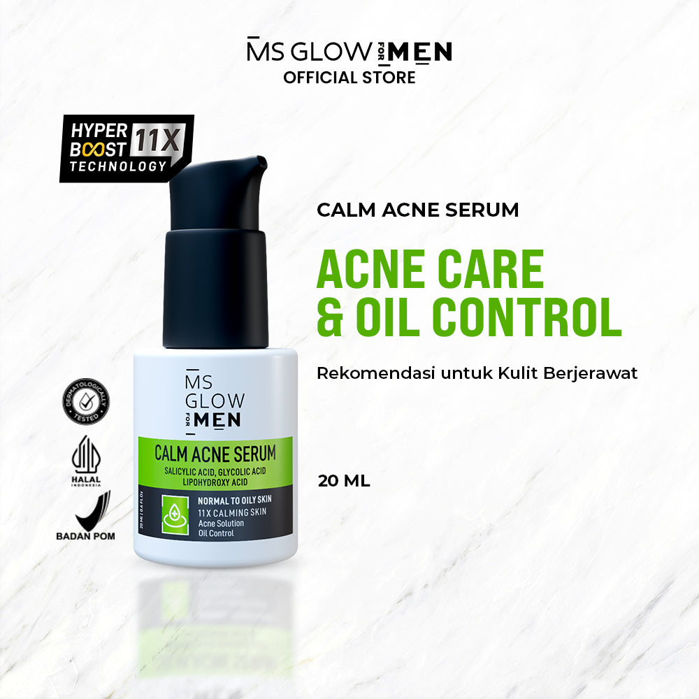 MS Glow For Men Calm Acne Serum - 20 ml