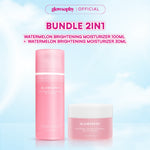Glowsophy Bundle 2in1 Glowing Set Moisturizer 100ml + Moisturizer 30ml Pelembab Wajah Ringan Mencerahkan Kulit dan Meratakan Warna Kulit Paket Skincare Lengkap