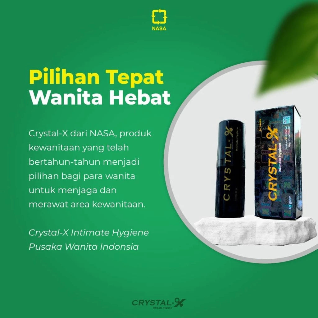 (KEMASAN BARU) CRYSTAL X NASA Cristal X Nasa Original Keristal X Kristal X NCX Asli