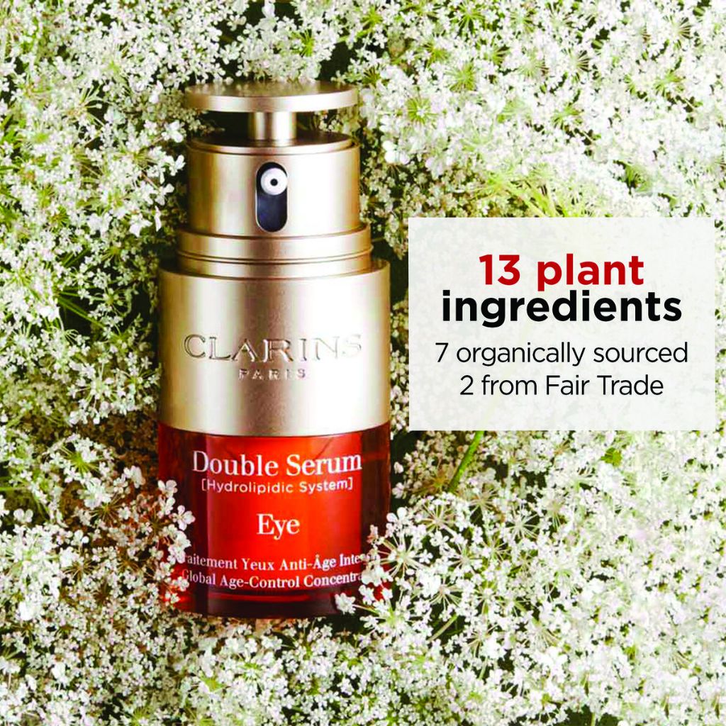 CLARINS Double Serum Eye 20ml - Anti Aging Eye Serum / Serum Mata Anti Penuaan / Lingkar Hitam