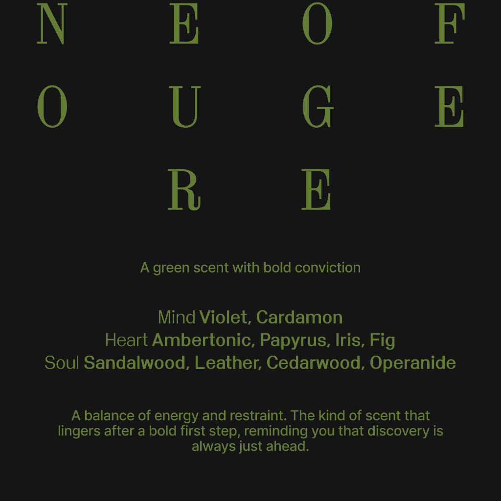 NEW! Kahf Neofougere Extrait de Parfum 50 ml - Oracle Series - Long-lasting Signature Fragrance (EDP) with Luxury Elegant Masculine Scent (Spices Fougere Aroma) Wangi Tahan Lama