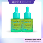 ADLEEVA - [BUNDLE KIT] - 2 PCS SERUM (Flawless Brightening Booster Serum / Acne Fighter Power Serum)