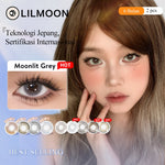 [Fuji Favorite] Lilmoon Softlens Moonlit Grey – Softlens Minus 0 s/d -8.50, Warna Natural Kualitas Jepang