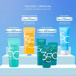 WARDAH UV Shield Hydrating Sunscreen All Series - SPF 35 SPF 50 - Skincare