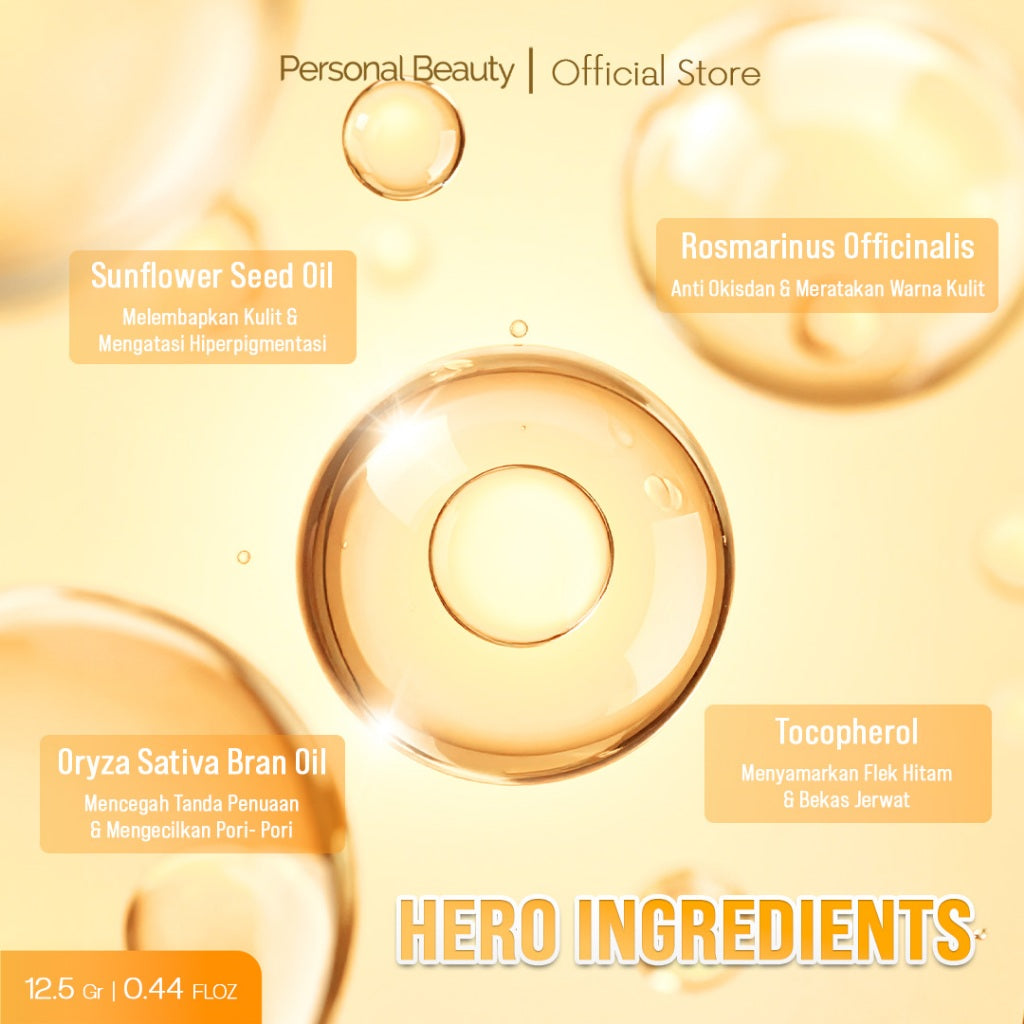 Personal Beauty Day Cream Bright And Glowing Protecting Skin