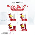 [TEBUS MURAH HB DOSTING] NEWLAB Brightlogy Intensive Power Brightening Lotion 1% Hexyl | HB Dosting Doktif Approved | Serum untuk Mencerahkan Badan | Lotion Tube  | Underarm | Body Scrub Body