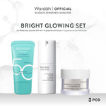 Paket WARDAH Isi 3 Gel Moisturizer + Serum + UV Shield (Tranexamic, VIt C, Cica, Hyaluron) - Skincare