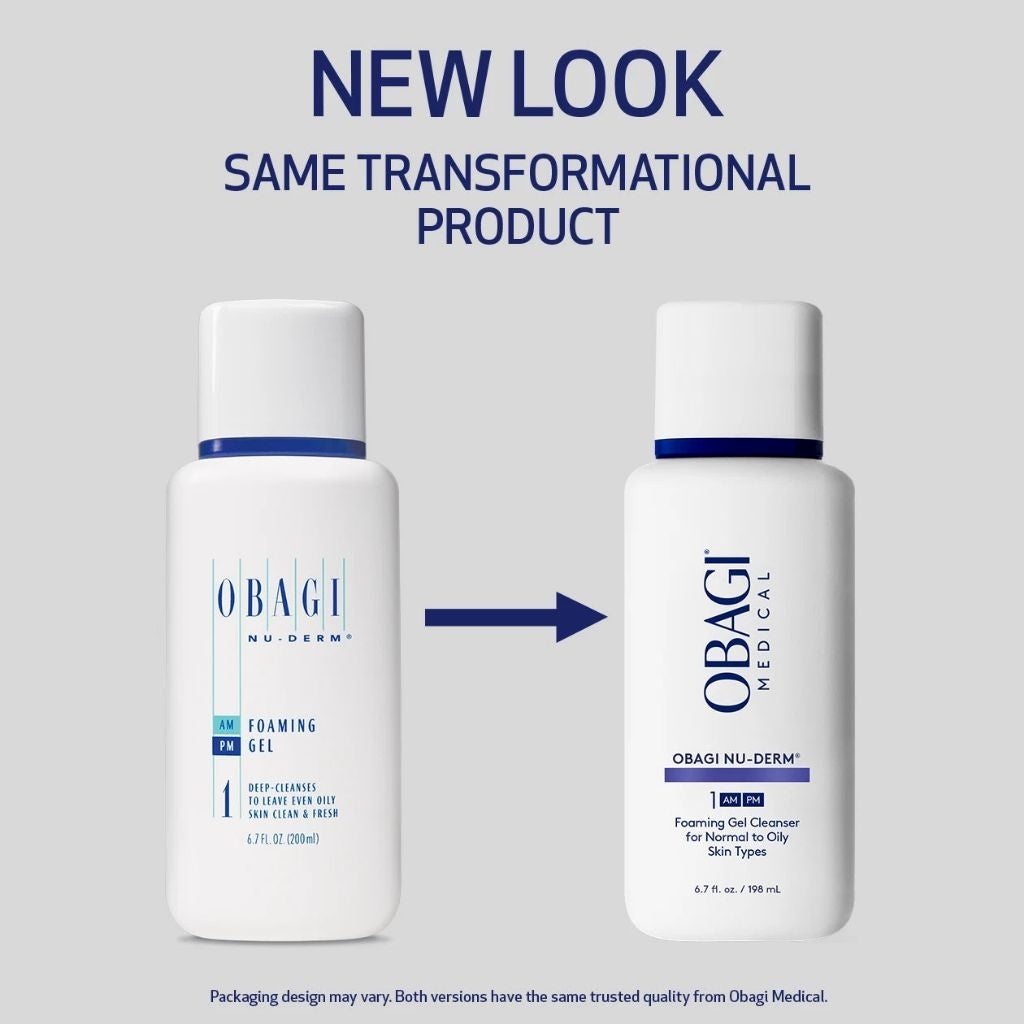 OBAGI NUDERM FOAMING GEL Gel Based Cleanser - OBAGI Gentle Cleanser