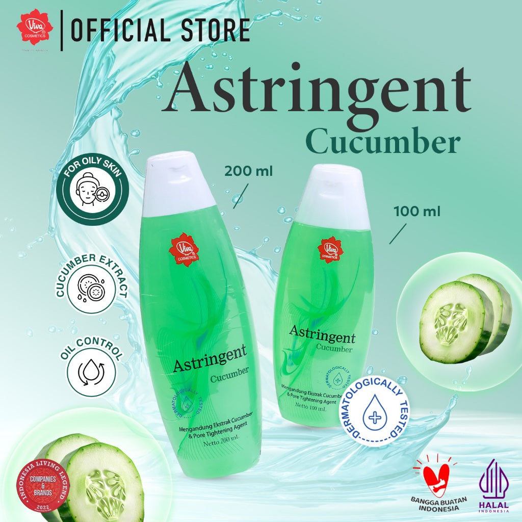 Viva Astringent Cucumber (100ml & 200ml)