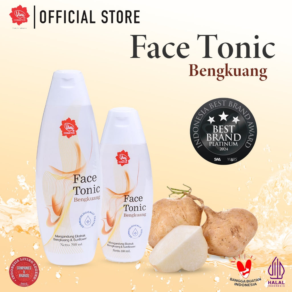 [PROMO] Paket_Double_Cleansing_Bengkuang - Viva Milk Cleanser & Face Tonic Bengkuang (100 ml & 200 ml)