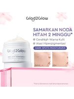 Glad2Glow Moisturizer Series Mencerahkan Pencerah Wajah Anti Jerawat Penuaan Hilangkan Flek Tenangkan Kulit Niacinamide 377 Retinol Centella Skincare Pelembab Esensi Perawatan Kulit Pelembab Wajah Pembersih day cream tone up g2g official store