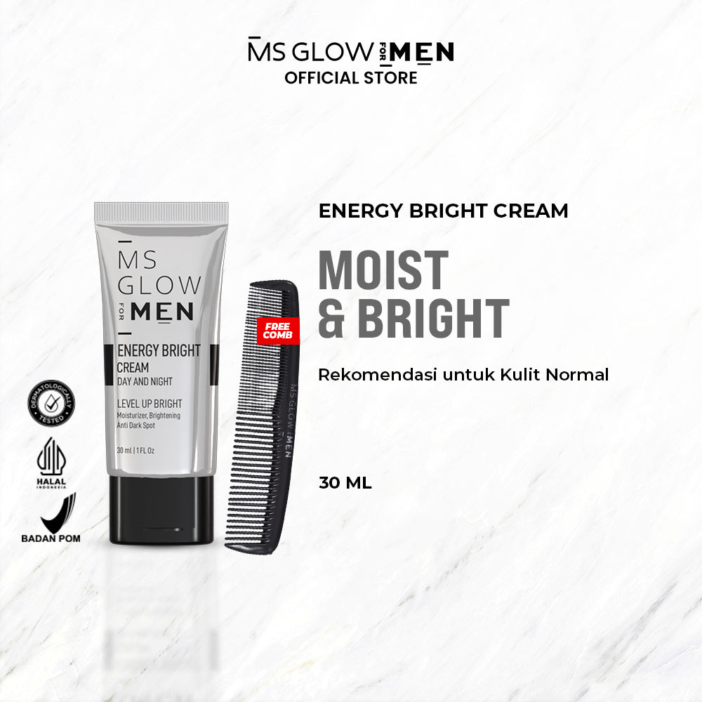 MS Glow For Men Energy Bright Cream Free Gift