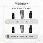 MS Glow For Men - Maskulin 2IN1 Body Lotion & Parfume Free Gift