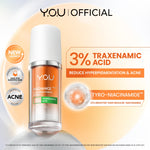 [NEW] YOU Radiance Plus Acne Brightening Serum | Tranexamic Acid | Niacinamide | Serum jerawat PIE PIH Kulit Berminyak dan Pori Besar