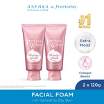 [TWINPACK] SENKA Perfect Whip Collagen-in Facial Foam 120gr [BUY 2 GET 4 Kuota Terbatas/Hari]