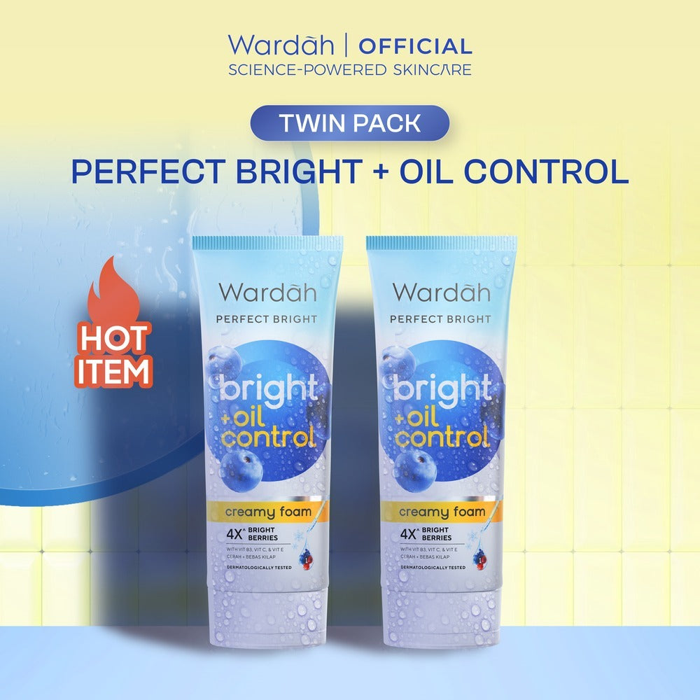 [TWINPACK] Wardah Gentle Facial Wash Low PH Series 100 ml (Sabun Cuci Muka Gentle Acid Mantle Expert) - NMF Amino Hydra Rose, NMF Amino C Defense, Cica Aloe - Skincare