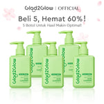 [Hemat 5PCS]Glad2Glow Facial Cleanser Series-Low PH Gel Centella Mencerahkan Pencerah Wajah Anti Jerawat Penuaan Hilangkan Flek & Tenangkan face wash Pembersih Wajah Membersihkan kotoran dan minyak Menjaga pelindung kulit Mengobati g2glow official store