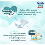 Sweety Silver Cloud Soft Popok Perekat Bayi NB-S 40 pcs