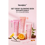 [BUNDLE DAY&NIGHT] Lavojoy Let It Glow Daily Shine Body Serum Instant Tone Up Delicate Rose with SPF 50 PA++++ & Body Serum Skin Brightening | Mencerahkan dan Melembabkan kulit |  Body Serum Siang dan Malam