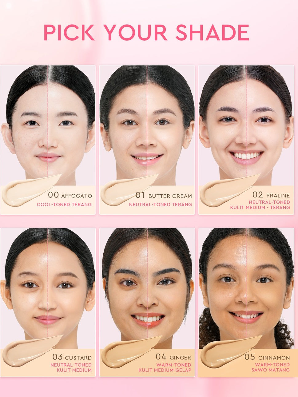 Glad2Glow Perfect Cover Cushion Foundation Waterproof Make Up Setting Concealer BB Cream Tahan Lama Hingga 12 Jam Hasil Akhir Glowing Dan Menyatu Dengan Warna Kulit Tekstur Ringan Di Wajah Full Coverage Velvet To Matte g2glow official store