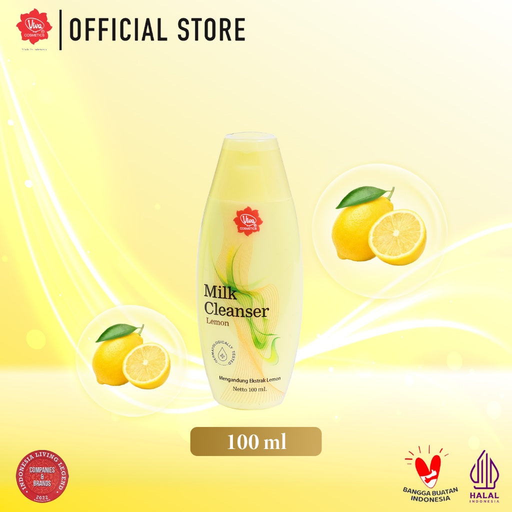 Viva Milk Cleanser Lemon (100 ml & 200 ml)