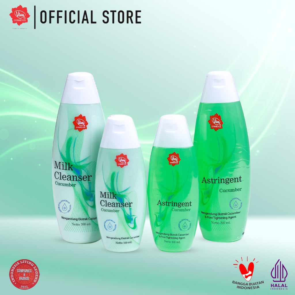 Viva Milk Cleanser Cucumber - (100 ml & 200 ml)