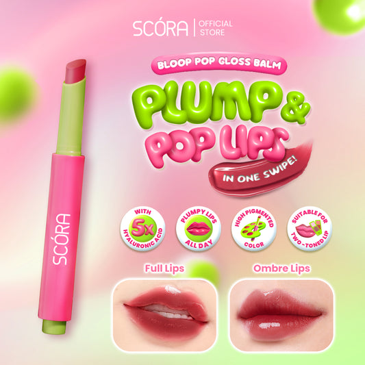 [NEW LAUNCH] SCORA Bloop Pop Gloss Balm 2 gr