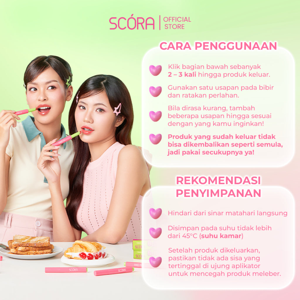 [NEW LAUNCH] SCORA Bloop Pop Gloss Balm 2 gr