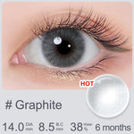Magister Softlens Minus Gray Series Colored Lenses 14.00mm-14.50mm Seri abu-abu Sepasang 6Bulan