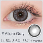 Magister Softlens Minus Gray Series Colored Lenses 14.00mm-14.50mm Seri abu-abu Sepasang 6Bulan