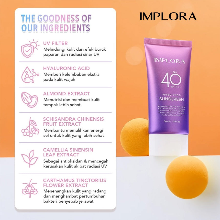 Implora Package Duo Idols Project (Sunscreen + Jelly Tint)