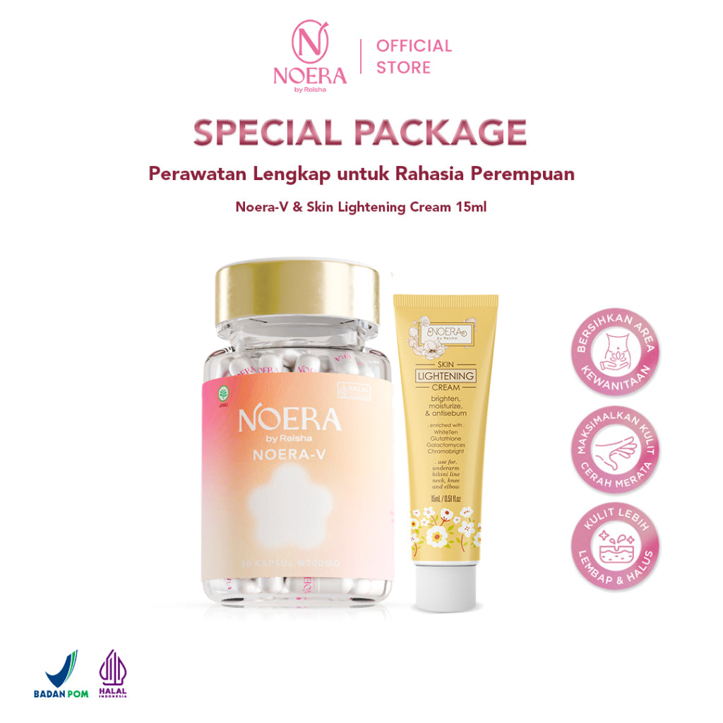 Noera Special Package Noera - V & Skin Lightening Cream 15ml