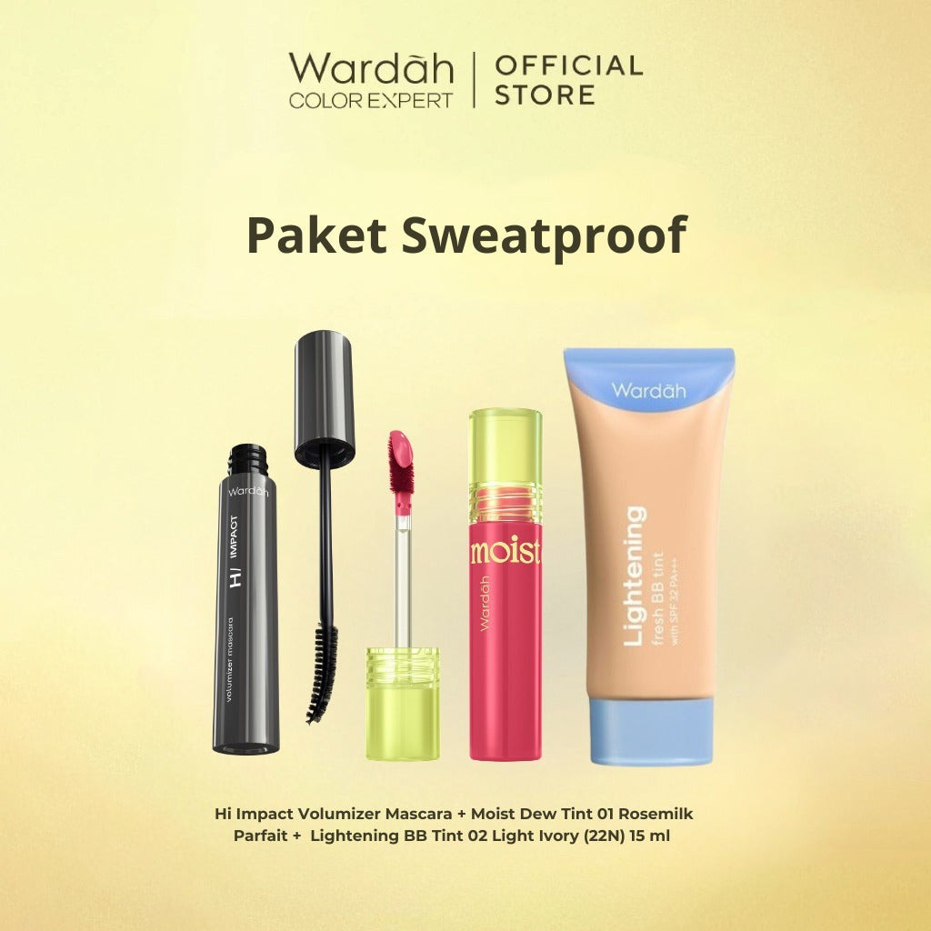 [Wardah Member Exclusive] NEW! WARDAH Mascara - Anti-Gravity Iron Mascara, Hi-Impact Volumizer Mascara, Wardah Zero Trace Mascara Remover - Bulu Mata Lentik Tebal Panjang Natural Maskara Sashfir Ringan Tahan 24 Jam Smudgeproof Waterproof No Clumpy -Makeup