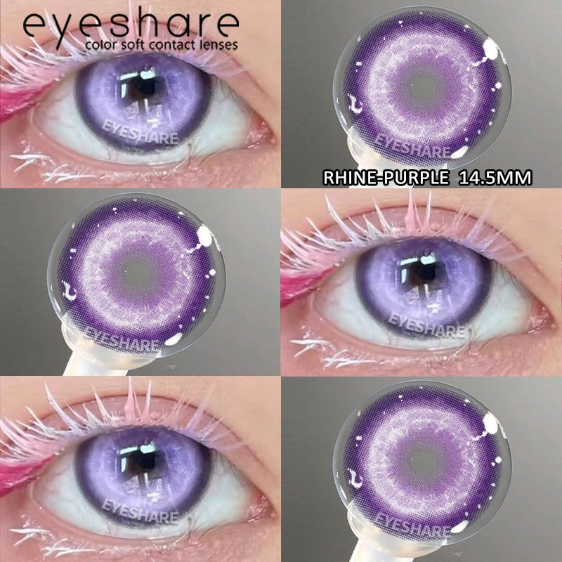 Eyeshare Softlens RHINE BLUE 14.5MM 1Pasang Lensa Kontak Big Eyes Cosplay Mata Halloween Softlen