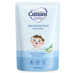 Cussons Baby Mild & Gentle Sabun Mandi & Sampo Bayi Vanila Refill 375 ml