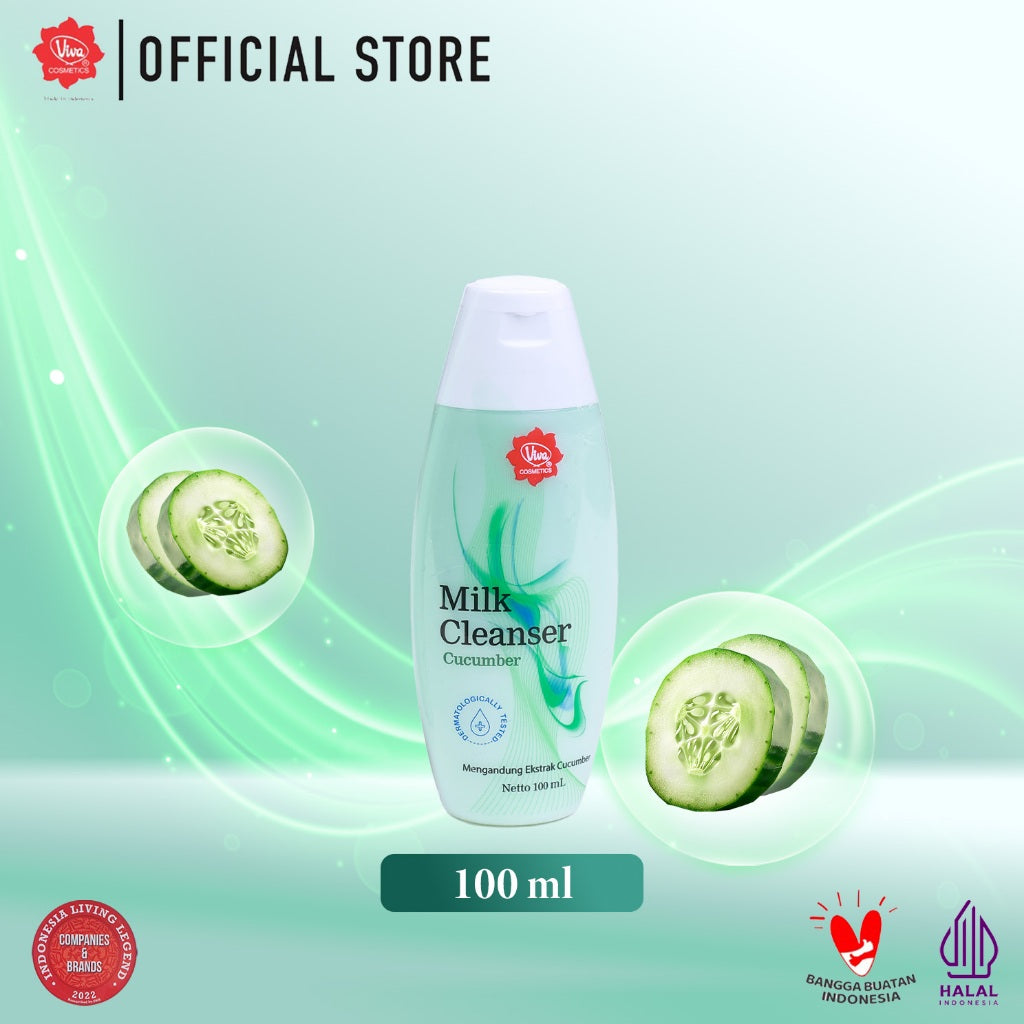 Viva Milk Cleanser Cucumber - (100 ml & 200 ml)