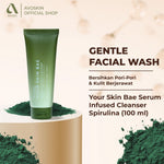 [SPECIAL SUPER BEAUTY DAY] Bundle Highlight Your Glow (3 pcs) - Serum Lactic, Clanser Spirulina, PHTE 30ml