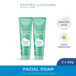 [TWINPACK] SENKA Perfect Whip Acne Care Facial Foam 50gr