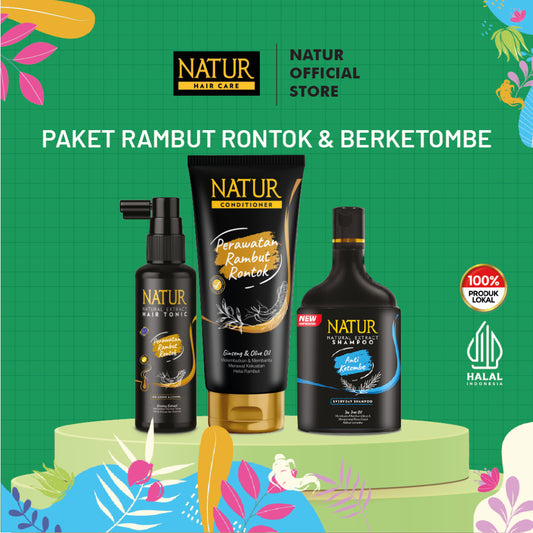 [SPECIAL DISCOUNT] Paket Rambut Rontok dan Berketombe