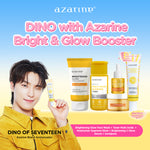 [BUY 5 GET 10] Azarine Bright & Glow Booster [5 PCS] Brightening Glow Face Wash Sabun Cuci Muka Mencerahkan Kulit + Toner Multi Acids untuk kulit Kusam + Supreme Glow Pelembab Wajah+Brightening C-Glow Serum + Invisipore Primer Sunscreen SPF 50 PA++++