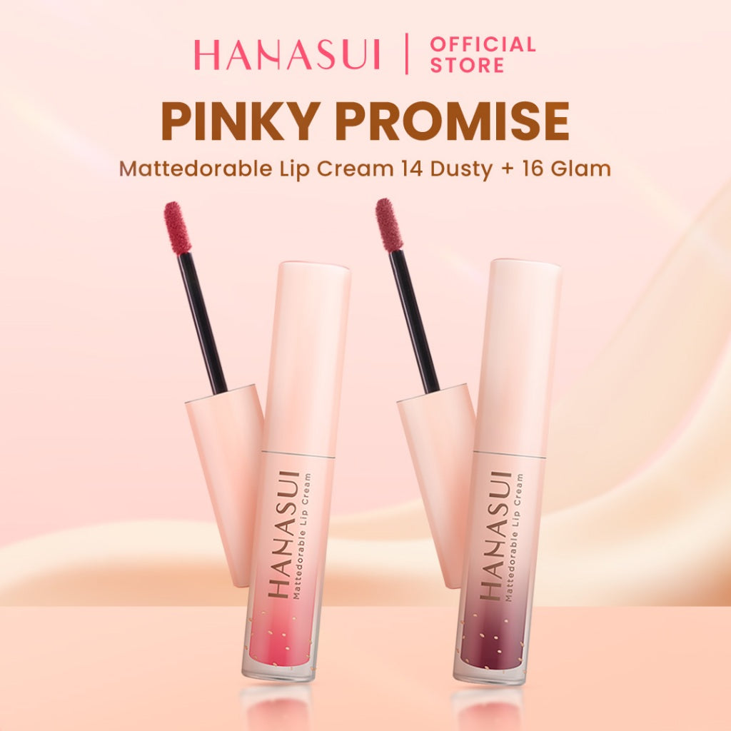 Hanasui Ombre Lips - Olive Oil Vitamin E Double Mouisturizing Velvet Matte Finish Longlasting