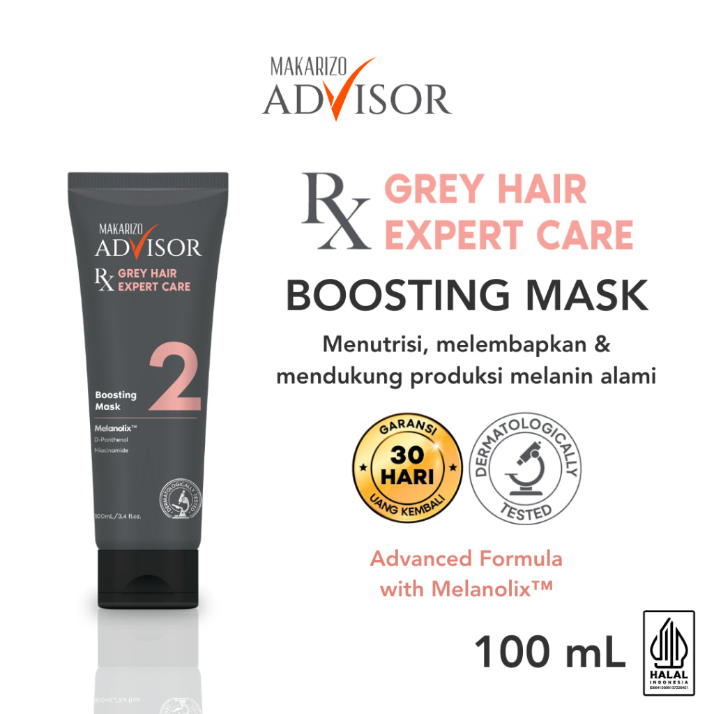 Makarizo Advisor RX Grey Hair Expert Care Boosting Treatment 100 mL