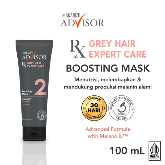 Makarizo Advisor RX Grey Hair Expert Care Boosting Treatment 100 mL