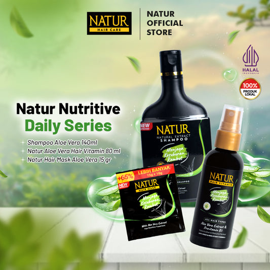 Nutritive Daily Series - Paket Rambut Lebih Tebal