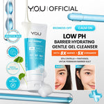YOU Hy! Amino Facial Wash 100g Anti Acne, Hydrating, Brightening, Oil Control Sabun Cuci Muka