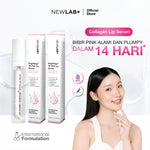 NEWLAB Paket 2 Botol Brightlogy Pink Lip Serum | Lip Care untuk Bibir Gelap | Serum Bibir Mencerahkan | Pelembap Bibir 8ml