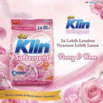 So Klin Softergent Deterjen Bubuk + Pelembut Pakaian Refill 1.5 kg